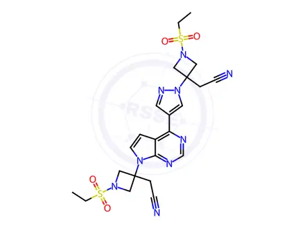 Chemical structure of Baricitinib Impurity 224