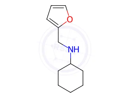 Chemical structure of N-(Furan-2-ylmethyl)cyclohexanamine