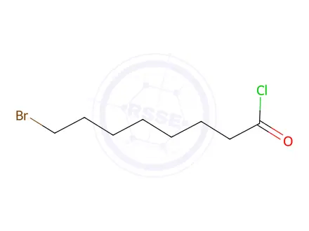 Chemical structure of 8-Bromooctanoyl chloride