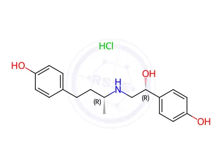 Chemical structure of Butopamine Hydrochloride