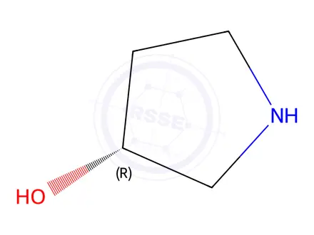 Chemical structure of (R)-3-Hydroxypyrrolidine