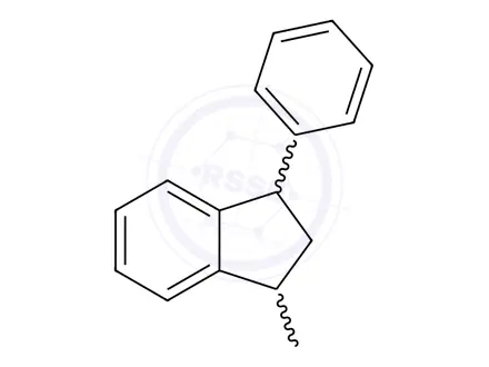 Chemical structure of 1-Methyl-3-Phenylindan