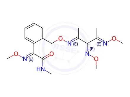 Chemical structure of Orysastrobin