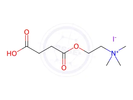 Chemical structure of Succinylcholine Chloride Dihydrate-Impurity B (Iodide Salt)