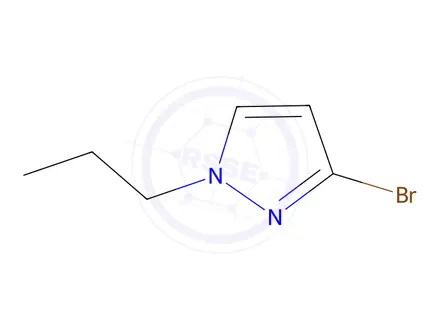 Chemical structure of 3-Bromo-1-propyl-1h-pyrazole