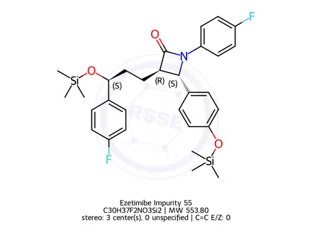 Chemical structure of Ezetimibe Impurity 249