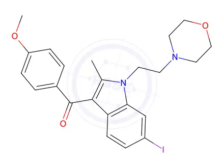 Chemical structure of AM-630