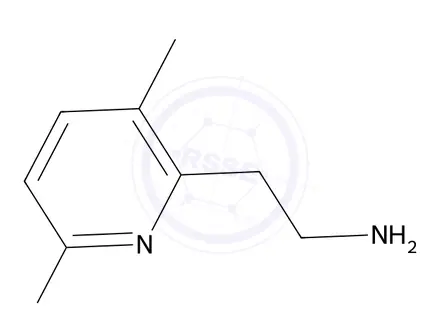 Chemical structure of 2-(6-Fluoro-3-methylpyridin-2-yl)ethan-1-amine