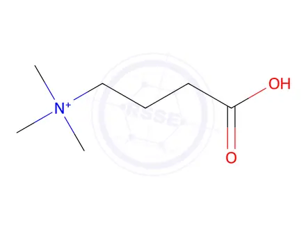 Chemical structure of (3-carboxypropyl)trimethylazanium