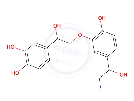 Chemical structure of Norepinephrine Impurity 122