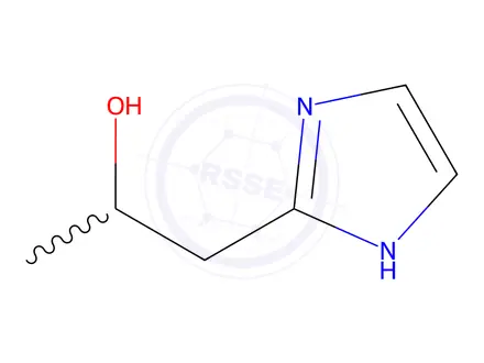 Chemical structure of 1-(1h-Imidazol-2-yl)propan-2-ol