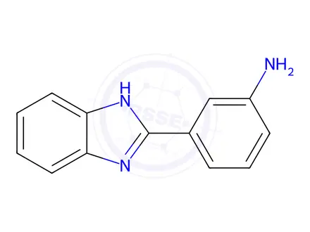 Chemical structure of 3-(1H-Benzimidazol-2-yl)aniline