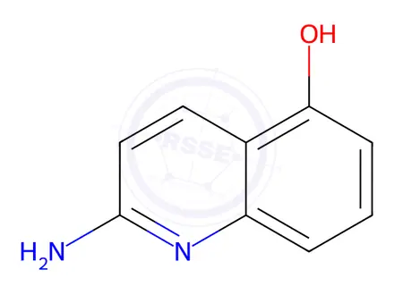 Chemical structure of 2-Aminoquinolin-5-ol