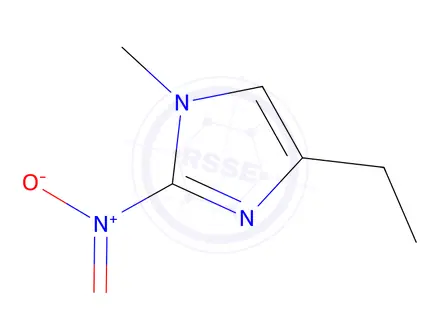 Chemical structure of 4-Ethyl-1-methyl-2-nitro-1H-imidazole