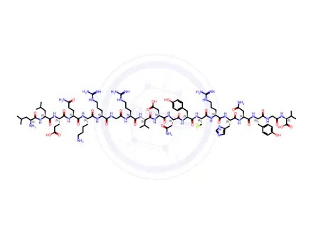 Chemical structure of peptide U6