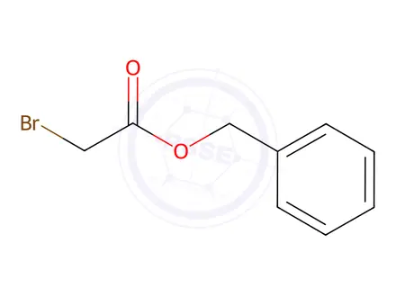 Chemical structure of 2-Bromoacetic Acid Phenylmethyl Ester