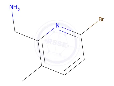 Chemical structure of 6-Bromo-3-methyl-2-pyridinemethanamine