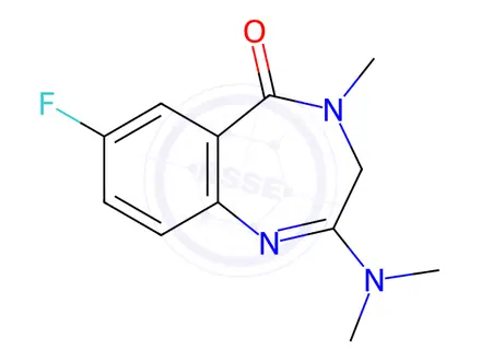 Chemical structure of Flumazenil Impurity 25