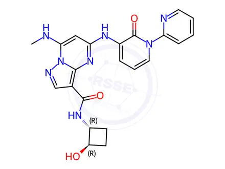 Chemical structure of Zasocitinib Impurity 6