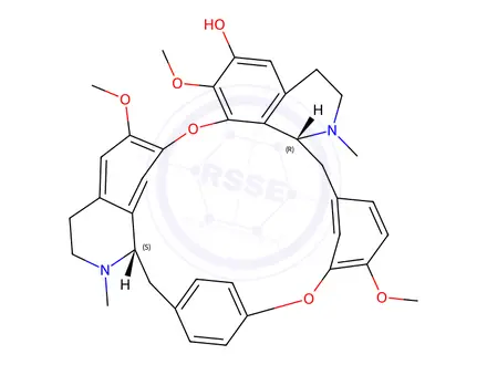 Chemical structure of cycleabarbatine