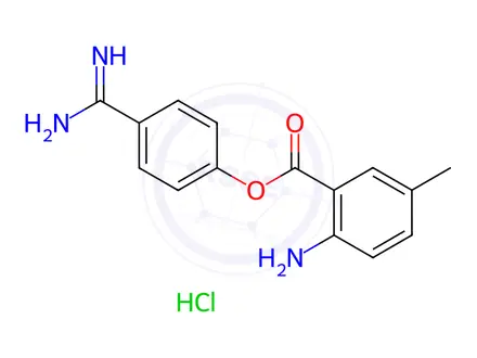 Chemical structure of Daptomycin Impurity 61 Hydrochloride