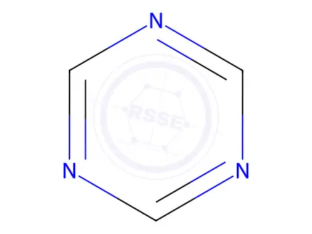 Chemical structure of s-Triazine