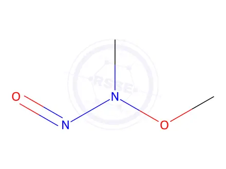 Chemical structure of N-Methoxy-N-Nitroso-Methanamine