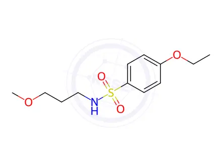 Chemical structure of 4-Ethoxy-N-(3-methoxypropyl)benzenesulfonamide