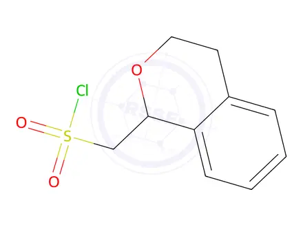 Chemical structure of Isochroman-1-ylmethanesulfonyl chloride