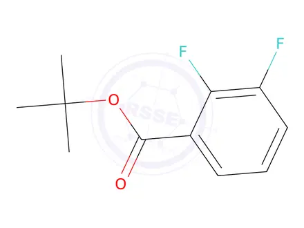 Chemical structure of tert-Butyl 2,3-difluorobenzoate