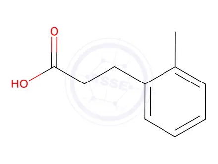 Chemical structure of 3-(2-Methylphenyl)propionicacid