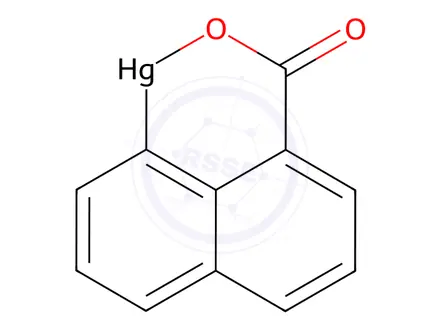 Chemical structure of 3-oxa-2-mercuratricyclo[7.3.1.0^{5,13}]trideca-1(13),5,7,9,11-pentaen-4-one