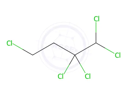 Chemical structure of 1,1,2,2,4-pentachlorobutane