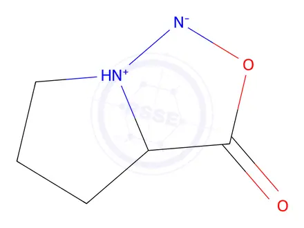 Chemical structure of Proline Impurity 4