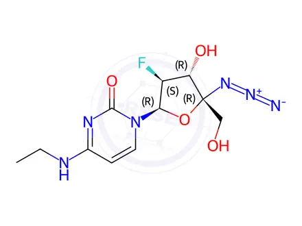 Chemical structure of Azvudine Impurity 11