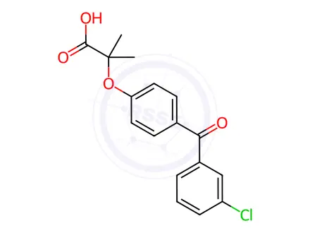 Chemical structure of Fenofibrate Impurity 37