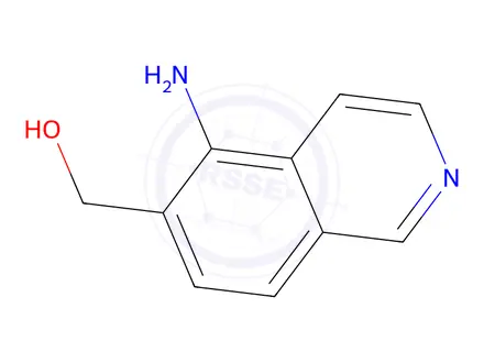 Chemical structure of (5-Aminoisoquinolin-6-yl)methanol
