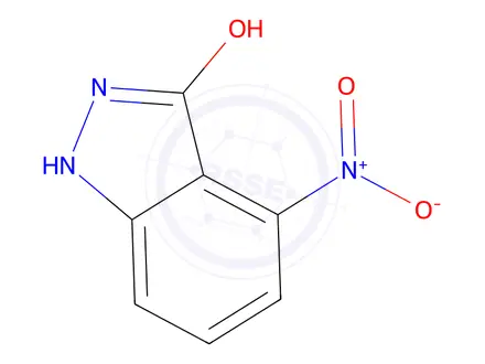 Chemical structure of 4-Nitro-1H-indazol-3-ol