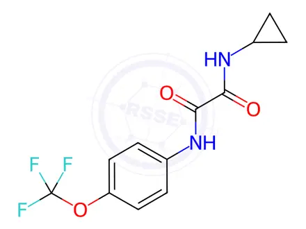 Chemical structure of N1-Cyclopropyl-N2-(4-(trifluoromethoxy)phenyl)oxalamide