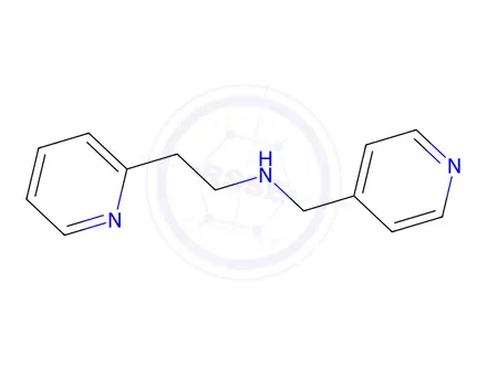 Chemical structure of 2-(Pyridin-2-yl)-N-(pyridin-4-ylmethyl)ethan-1-amine
