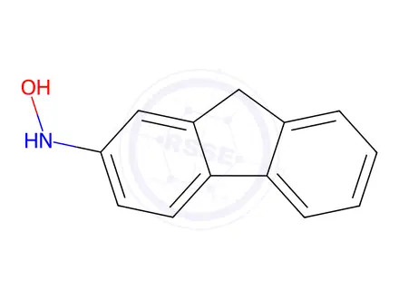 Chemical structure of N-Hydroxy-2-aminofluorene