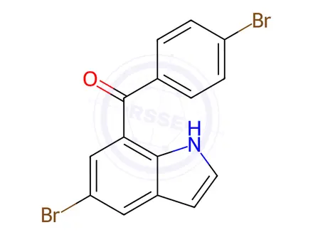 Chemical structure of Bromfenac Impurity 110