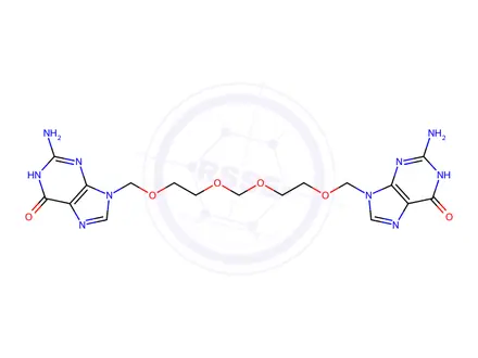 Chemical structure of Aciclovir EP Impurity R