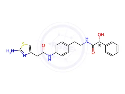Chemical structure of Mirabegron Impurity 36 (2-Oxo Mirabegron)