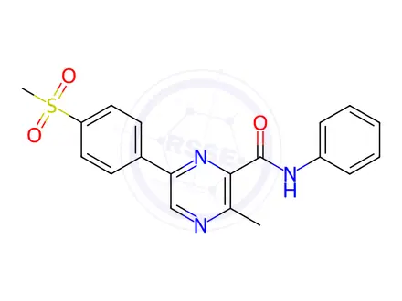 Chemical structure of VE-821 Impurity 19