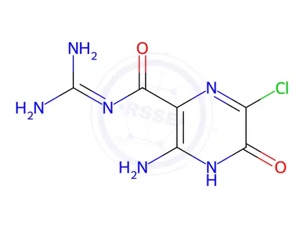 Chemical structure of Amiloride EP Impurity C