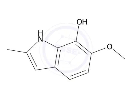 Chemical structure of 6-Methoxy-2-methyl-1H-indol-7-ol