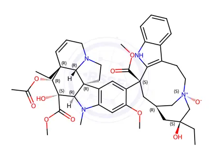 Chemical structure of Vinblastine Sulfate Impurity 4 Monomer