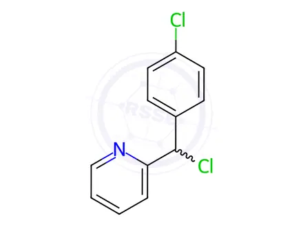 Chemical structure of 2-(Chloro(4-chlorophenyl)methyl)pyridine