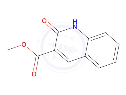 Chemical structure of Methyl 2-oxo-1,2-dihydroquinoline-3-carboxylate